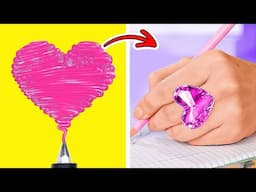 COLORFUL DIY JEWELRY || How to Make Mind-Blowing 3D Pen Creations in Minutes by 123 GO!GOLD