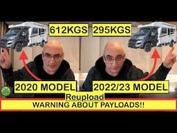 Why These Roller Team T Line 590 Motorhomes ARE NOT THE SAME | A WARNING ABOUT PAYLOADS | REUPLOAD