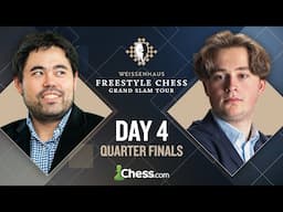 Freestyle Chess Grand Slam Weissenhaus | Will Alireza, Gukesh March A Comeback In QFs?