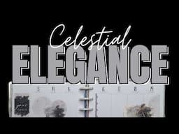 Happy Planner Classic Vertical Layout | Happy Planner Plan with Me | Celestial Elegance