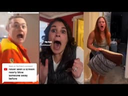 BEST SCARECAM  Pranks Reaction 2025 😂 #307 // Try Not To Laugh🤣🤣//TikTok Honors/