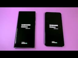 Samsung Galaxy S22 Ultra vs Galaxy S22+ Bootanimations