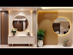 100 Modern Wall Decoration Ideas For Living Rooms 2025 | Wall Cladding & Home Interior Design Trends