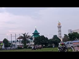 sore hari menjelang maghrb masjid agung pekalongan tahrim nya bikin kangen kampung