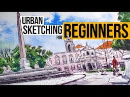 Urban Sketching for Beginners with Pen and Watercolor