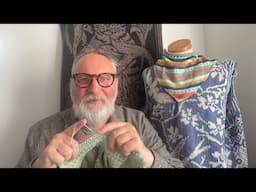 How to handknit the Bluebird throw day 3 #1 #handknitting #knitting follow the chart pattern