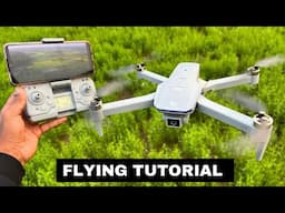 DYNALOG DR-DG600C PRO TOP VERSION GPS DRONE COMPLETE FLYING TUTORIAL FOR BEGINNERS 🔥