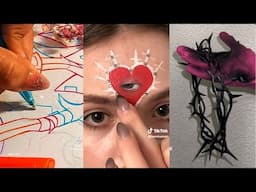 TikTok ART Tutorials to make you Better   👾   Tips 💜 Hacks 💜 Ideas