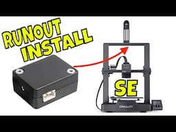 Upgrade Ender 3 V3 SE with Filament Runout Sensor