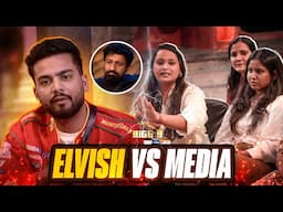 Biggboss Me Elvish Yadav Vs Media 🔥