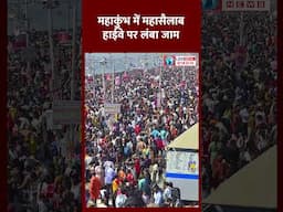 Prayagraj Mahakumbh Traffic Jam News। Prayagraj Traffic Jam। #prayagrajkumbh #shortvideo #shorts