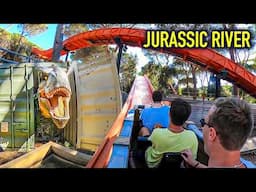 JURASSIC RIVER Water Coaster - Awesome Jurassic Park Knockoff - CavallinoMatto