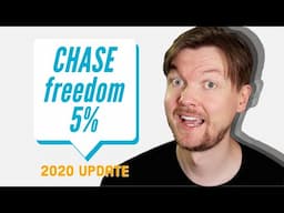 You're missing our if you don't have Chase Freedom 5% Cash Back Credit Card!