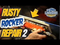 Rusty Rocker Repair Part 2 - Lap, Tap & Fill