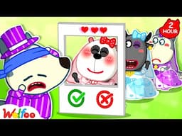 💕 VALENTINE'S DAY Challenge for Mom and Dad 💌 Funny Stories about Wolfoo Family + More Kids Cartoon