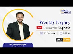 Live Trading | Sensex Weekly Expiry