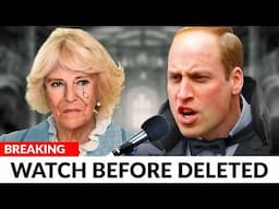 Prince William JUST OBLITERATED Queen Camilla & She THROWS A Tantrum Fit