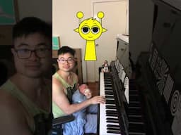 Sprunki Theme on Piano Soothes my Baby