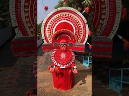 Theyyam #theyyam #theyyangal #diy #craft #paperart #traditional #keralafalkmusic