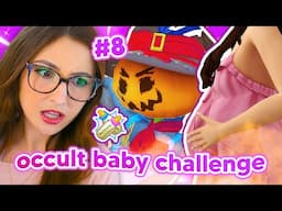 baby #8 is with PATCHY in the sims 4 🎃 occult baby challenge #8