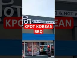 KPOT KOREAN BBQ & HOT POT #foodie