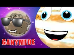 Ganymede – Jupiter’s Moon! Solar System Videos for Kids. Kids Educational Videos