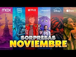 Lo que nos dejó Noviembre 2024  -  Plataformas Streamings | Top Cinema