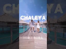 Chaleya in Bora Bora 🎶🦋  #borabora #chaleya #chaleyadance #iamsrk #dance #trending #dancecouple