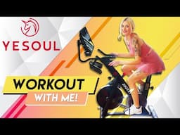 Staying ACTIVE at Home with the YESOUL G1 MAX Bike! | The McCruddens