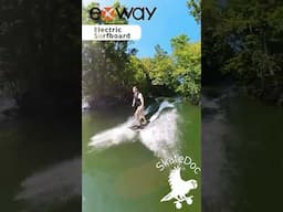 Exway Electric Surfboard #electricsurfboard #eskate #esurf #exway #insta360 #jetski