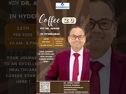 Hyderabad Welcomes Dr. Akram! Coffee with Dr. Akram 2.0 Grand Event 🎊 #shorts #viral #drakramahmad