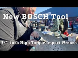 Bosch 3/4-Inch High Torque Impact Wrench  |  New Tool 2025