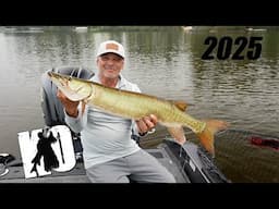 Keyes Outdoors Musky Hunting Adventures - Episode 1, 2025 - Wisconsin River Muskies