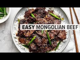 MONGOLIAN BEEF in 30 Minutes That Tastes Like PF Chang's!