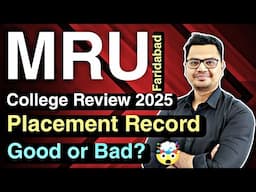 Manav Rachna University Placement 2025 | MRU Hostel and Student Life | MRU Review | Sunil Adhikari