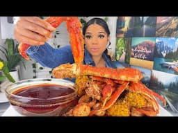 KING CRAB SEAFOOD BOIL | SEAFOOD BOIL MUKBANG| The Chilling Disappearance of Holly