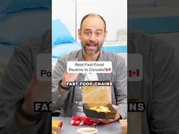 Best Fast Food Poutine in Canada?...McDonald's vs. Wendy's vs. Harvey's vs. A&W vs. Burger King