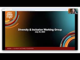 Diversity & Inclusion WG Virtual Town Hall 2024