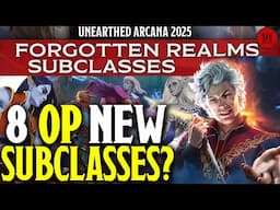 D&D Reveals 8 INSANE New Subclasses! Strongest Subclasses The GAME?!