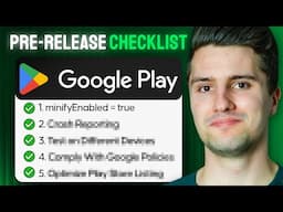 5 Things You MUST Do Before Deploying Your App to Google Play (or you'll regret it)