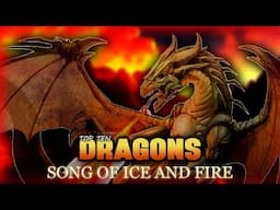 Top 10 Most Powerful Dragons in 'A Song of Ice and Fire' | Explained In Hindi