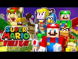 Minecraft Super Mario WORLD WAR! FULL MOVIE!