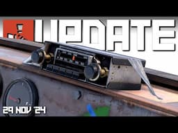 Car radio, High External Upgrades, Medieval Barricades | Rust Update 29th November 2024