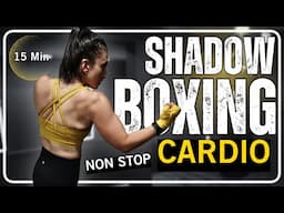 15-Minute SHADOW BOXING Workout – Burn Calories Fast with No Equipment! 💥| Sylvia Nasser