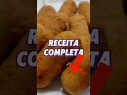 Croquete de Bacalhau | Bolinho de Bacalhau #bacalhau #saladinho #festa #receitadebacalhau #bolinho