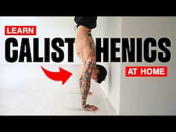 How To Start Calisthenics From HOME | HANDSTAND KICK UP