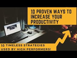 How to Increase Your Productivity