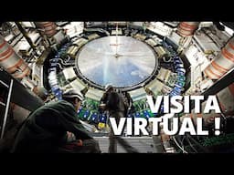 Visita virtual em direto da Experiência ATLAS no CERN (em português 🇧🇷🇵🇹)