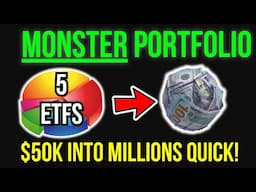 Simple 5 ETF Portfolio Could Turn $50K Into Millions FAST!