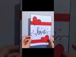 Valentine's Day Cards / Love greeting card #shorts #shortvideo #valentinesday #cards #youtubeshorts